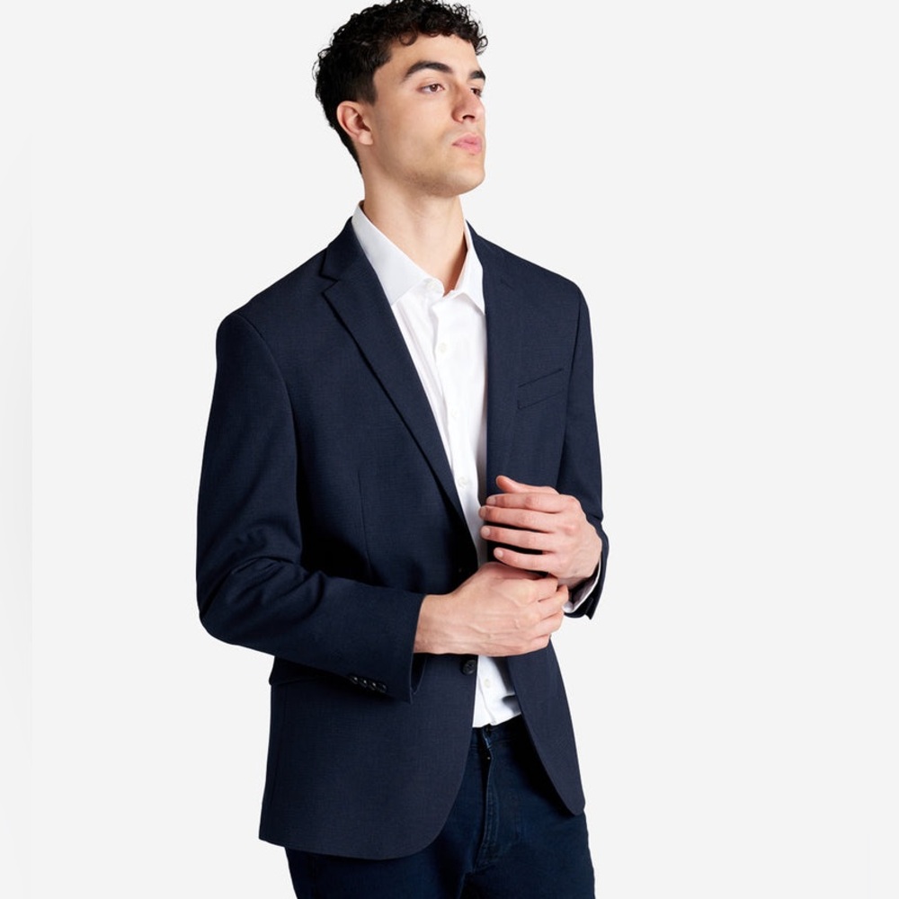 Kenneth Cole New York Mens Sports Coat Blazer 100% Wool